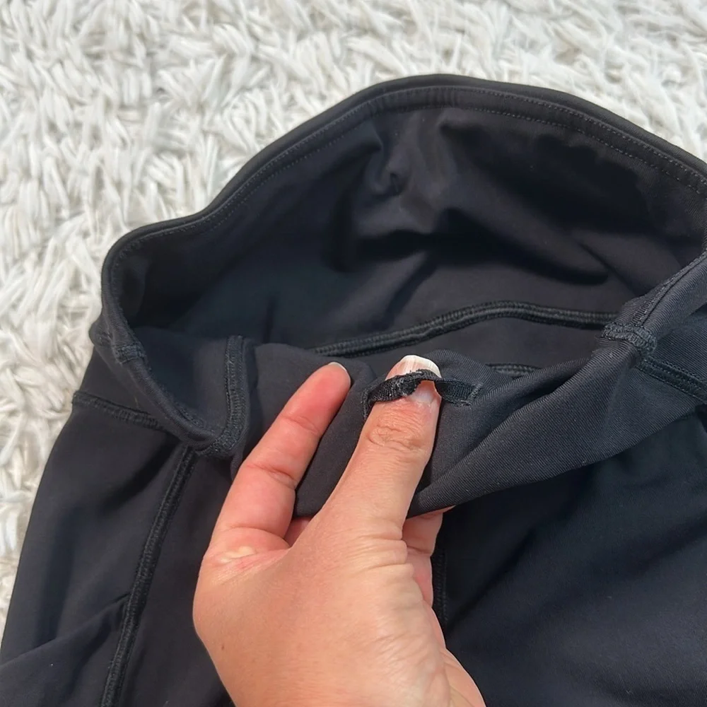 Lululemon City Sky Run By Crop Black